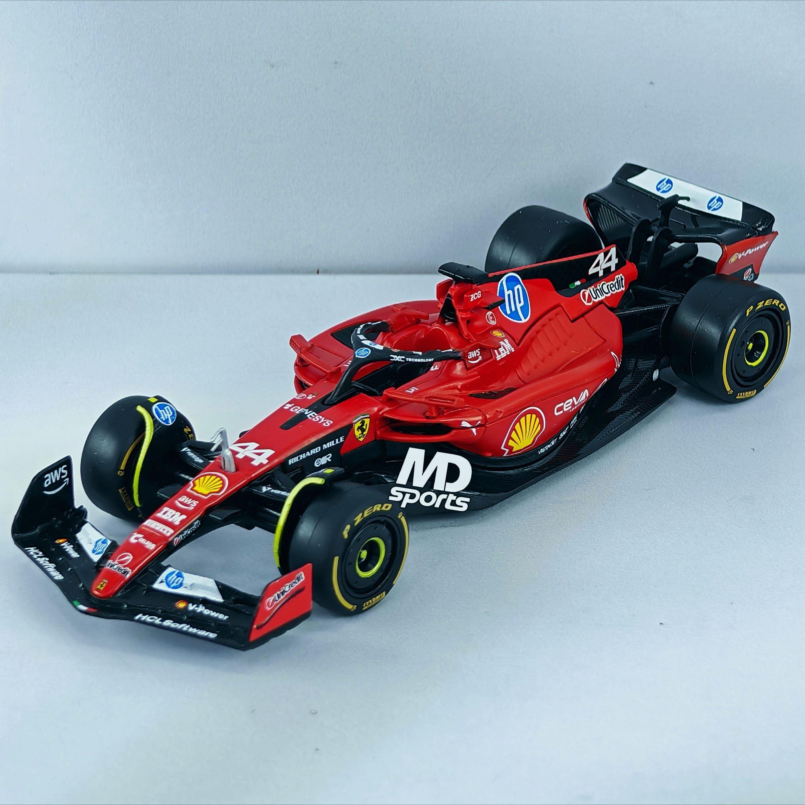 Auto F1 Ferrari SF 23 The first Lap 2025 44 Lewis Hamilton Caja Normal Burago 1 43-3