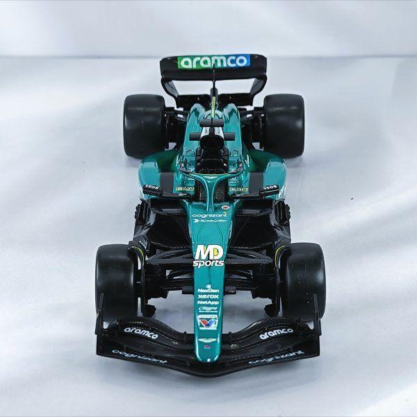 Auto Formula 1 Aston Martin AMR24 2024 Fernando Alonso Caja Normal RE EL Models 1 24-2