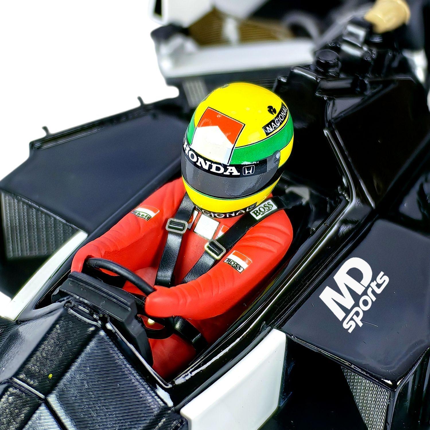 Auto F1 Mclaren MP4 4 1988 GP Japon 12 Ayrton Senna Premium X 1 18-5