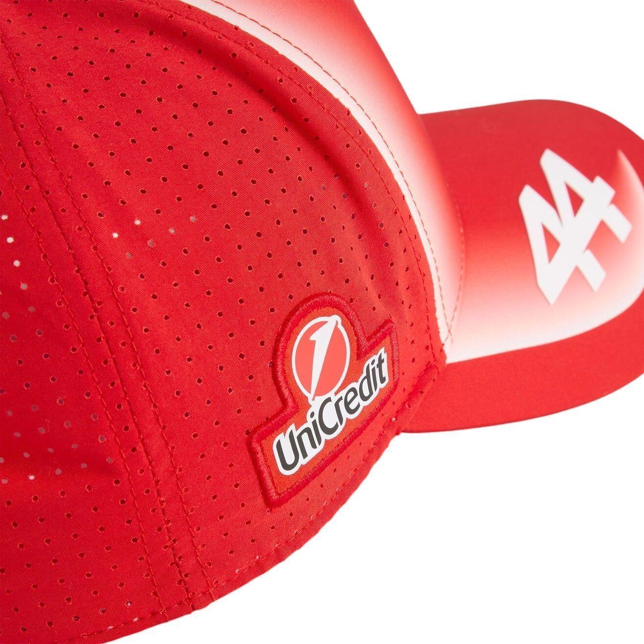Gorro Jockey Oficial F1 Scuderia Ferrari HP Lewis Hamilton 2026 Rojo-2