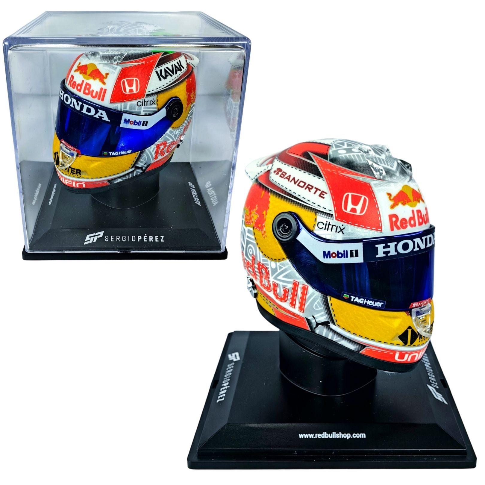 Casco Formula 1 Checo Perez 2023 Gp Austria 2021 Redbull 1:4-2