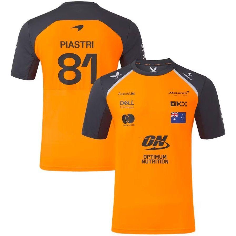 Polera XL CASTORE Mclaren Oscar Piastri F1 Team Oficial Driver Set Up 2025-2