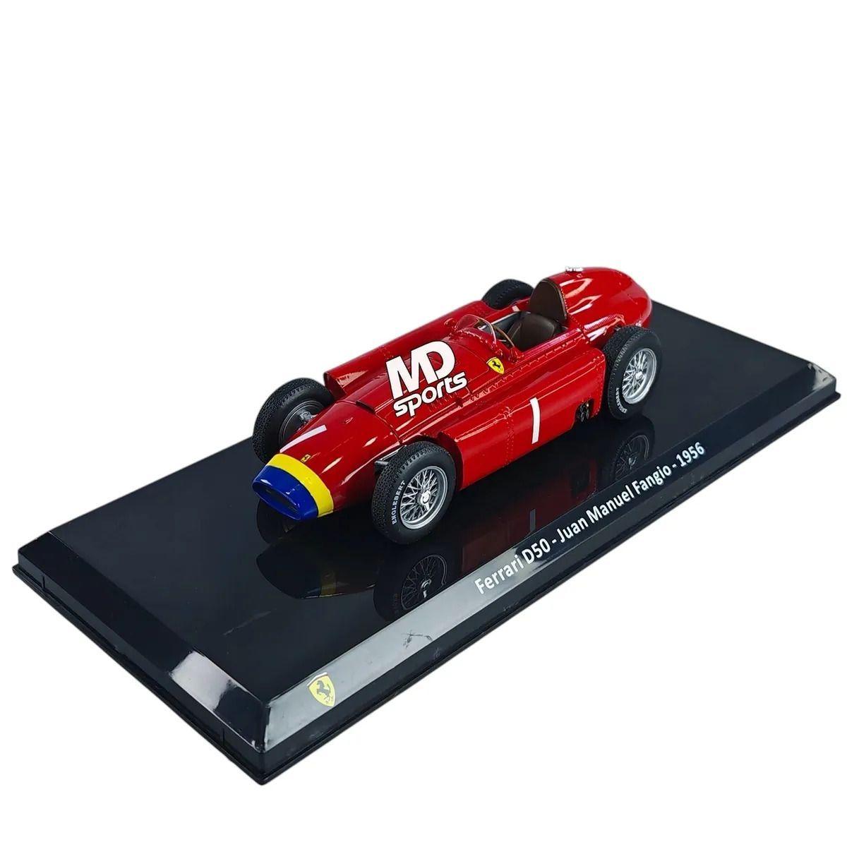 Auto F1 Ferrari D50 1956 1 Juan Manuel Fangio Caja Acrilica Premium Collect 1 24-3