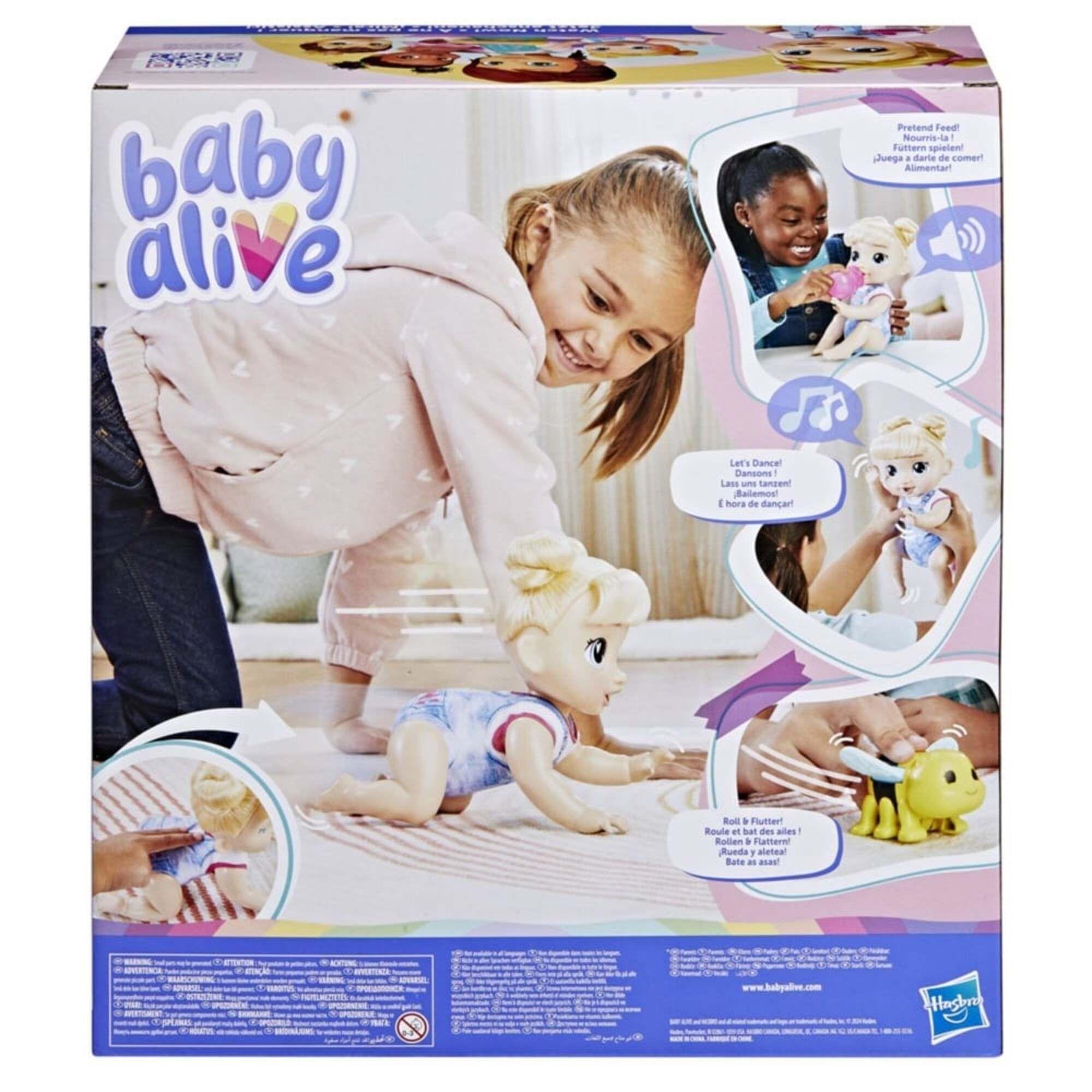 MUÑECA BABY ALIVE GATEA Y JUEGA HARPER HUGS -2