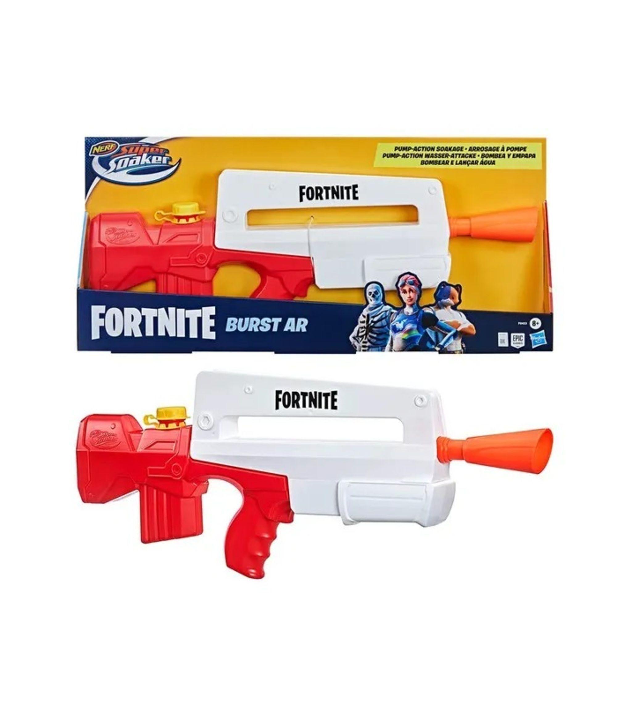 NERF SUPER SOAKER FORTNITE BURST AR LANZADOR DE AGUA PISTOLA BLASTER-6
