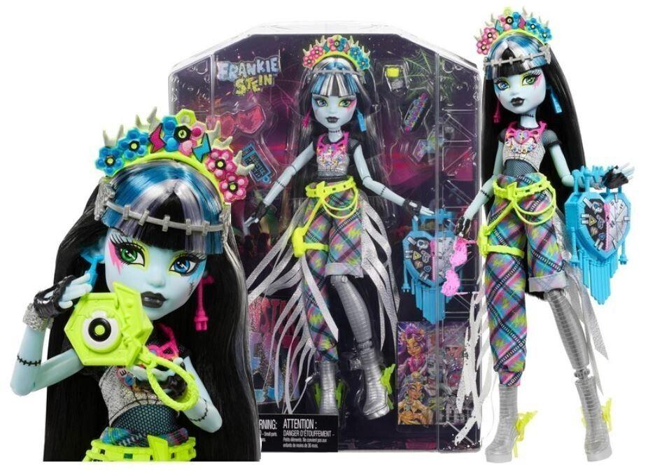 Muñeca Monster High Fiesta Monstruosa Frankie Stein Mattel HXH79-5