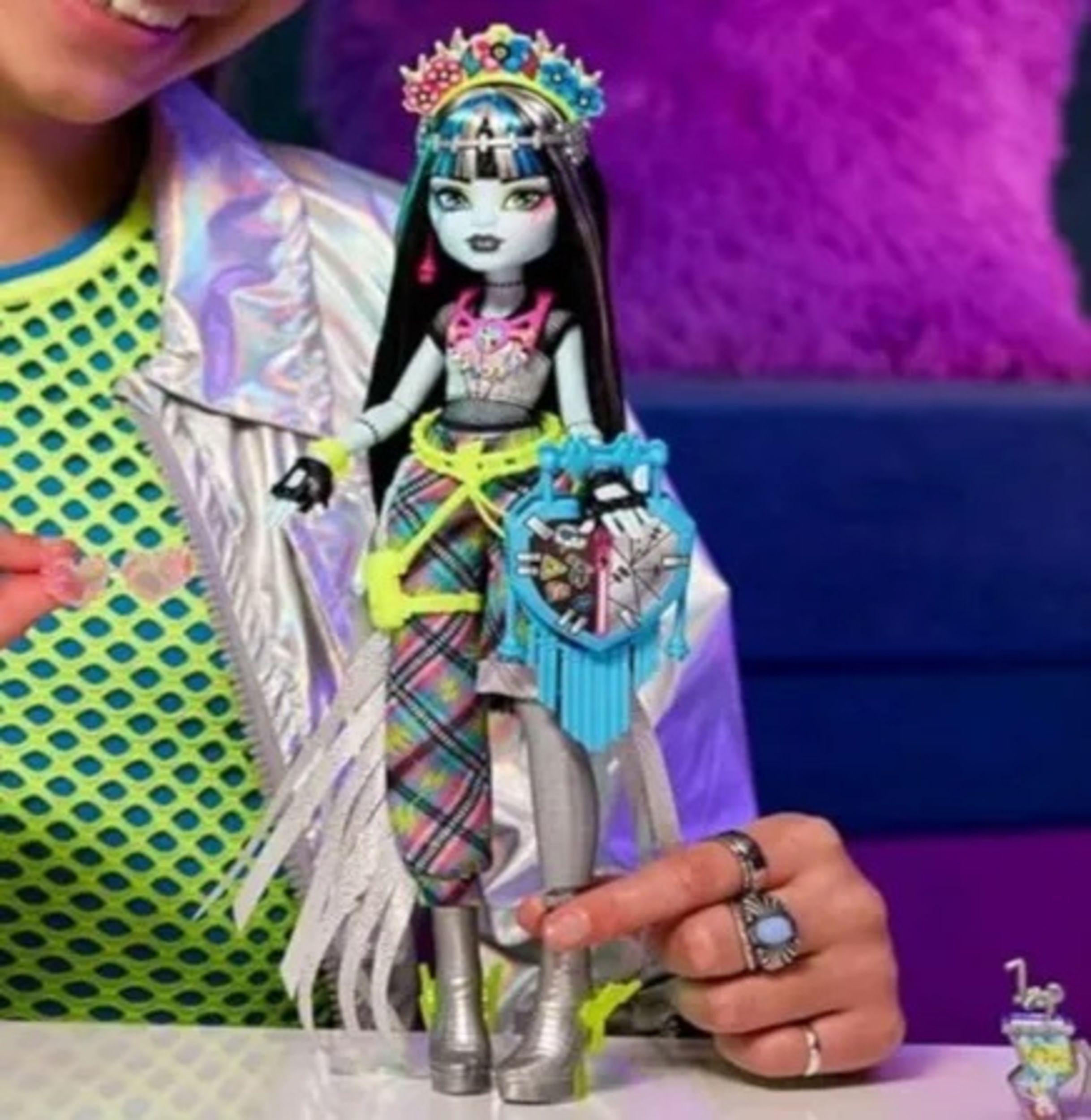 Muñeca Monster High Fiesta Monstruosa Frankie Stein Mattel HXH79-6