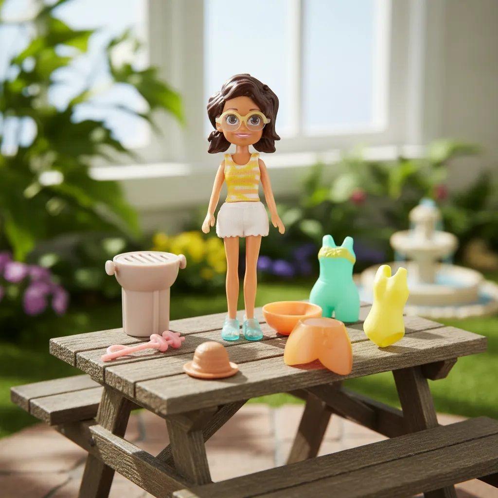 Polly Pocket Surtido De Modas Shani Playera Gdm01 Gmf77-2