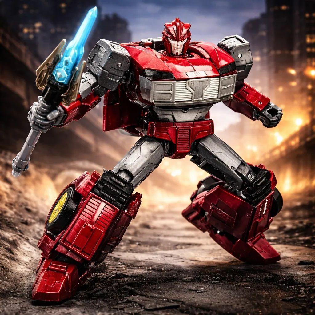 Transformers Legacy Deluxe Prime Universe Knock Out-5