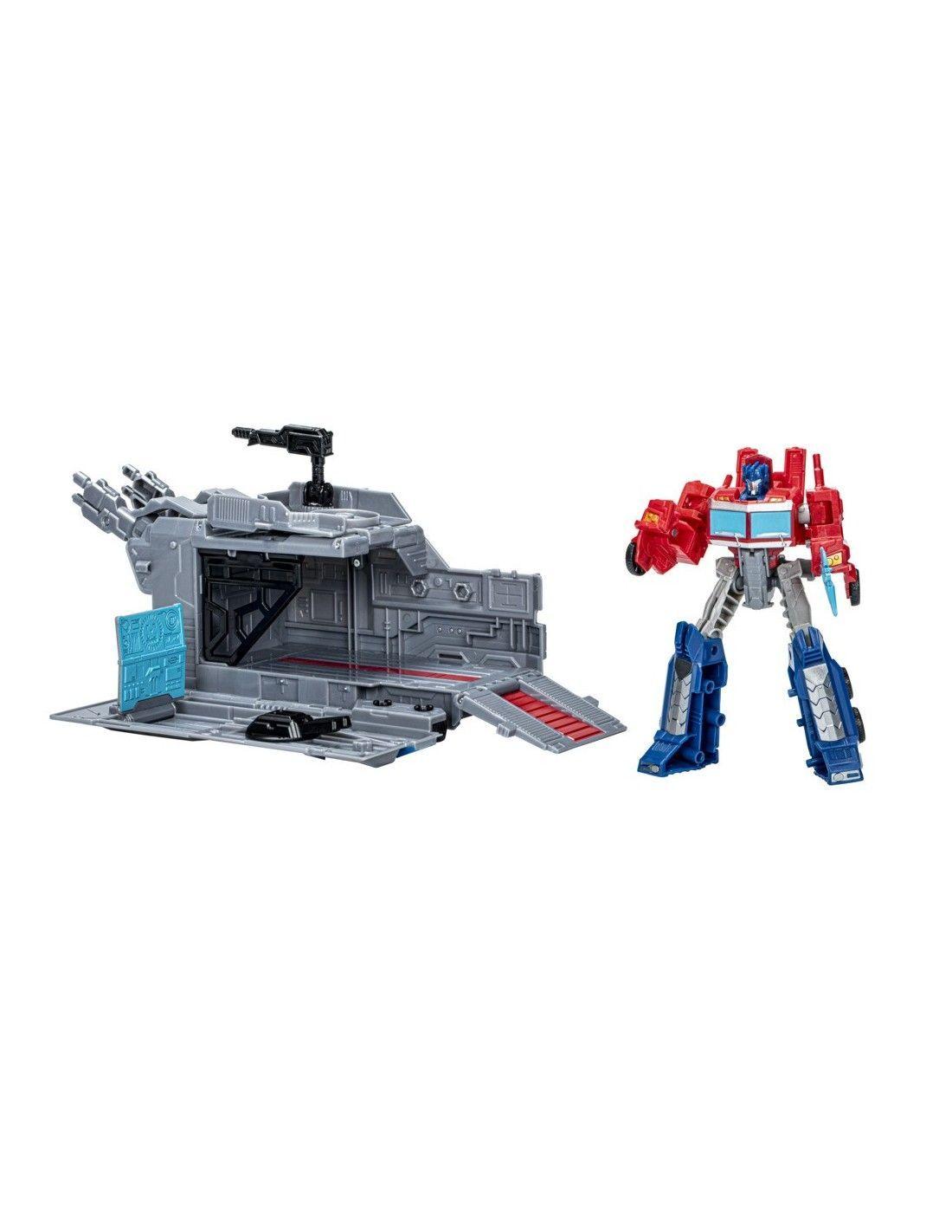 TRANSFORMERS EARTHSPARK OPTIMUS PRIME REMOLQUE COMBATE-1
