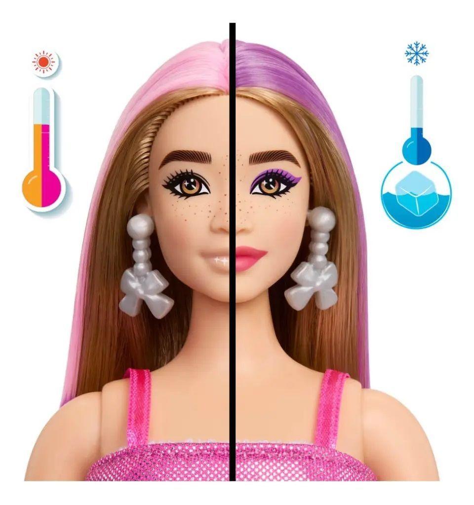 Barbie Party Unboxed Mu eca Get Ready With Me Vestido Rosa-6