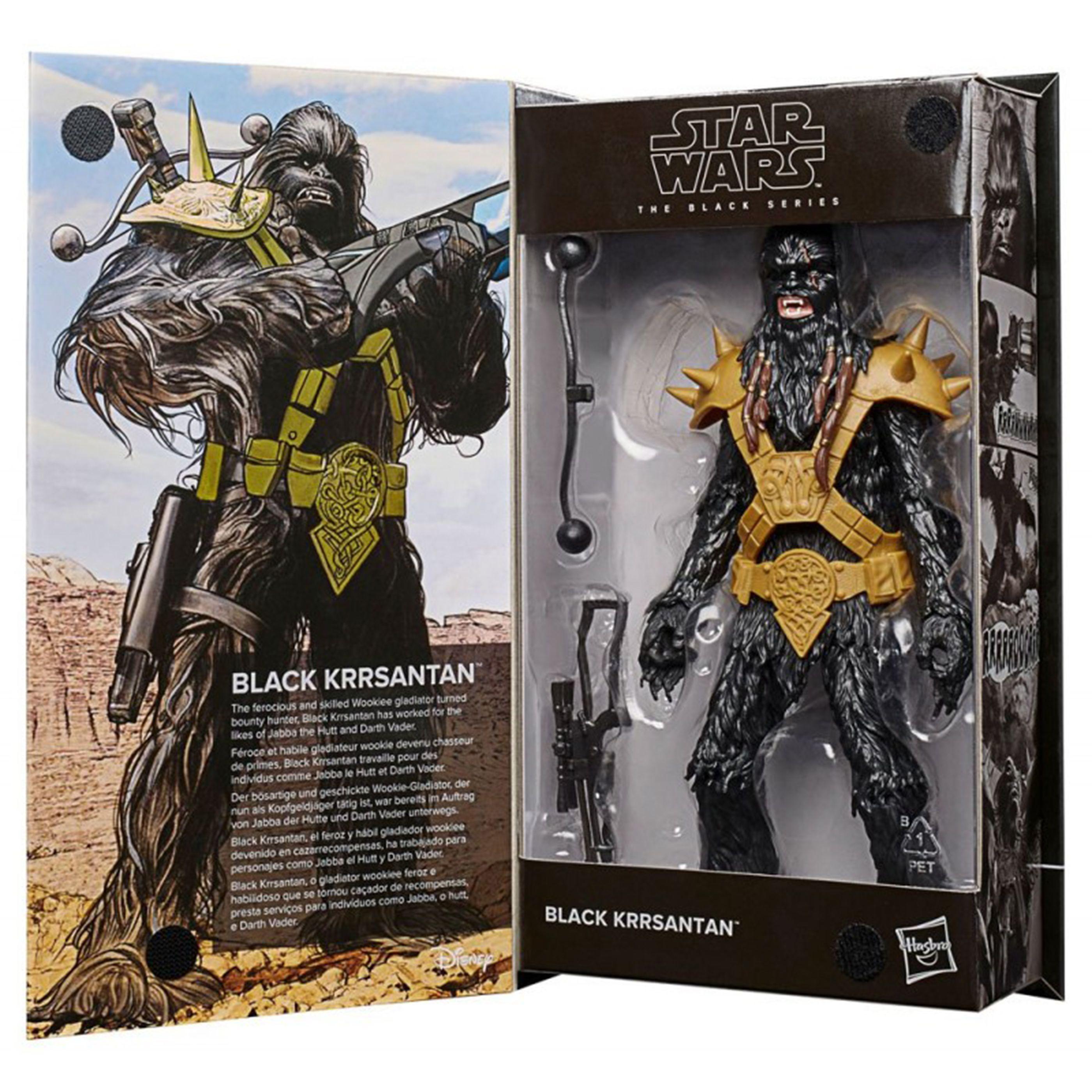 Figura Star Wars Black Series Black Krrsantan Comic Book -0
