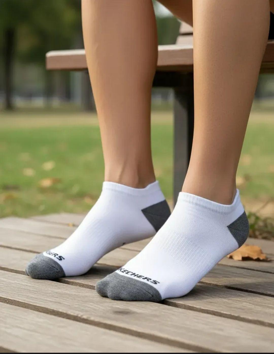 Pack 3 Pares Calcetines Skechers Tobilleros Low Cut Calcetas-3