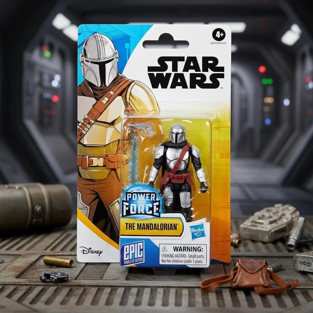 Star Wars Epic World Action Power The Force The Mandalorian-2