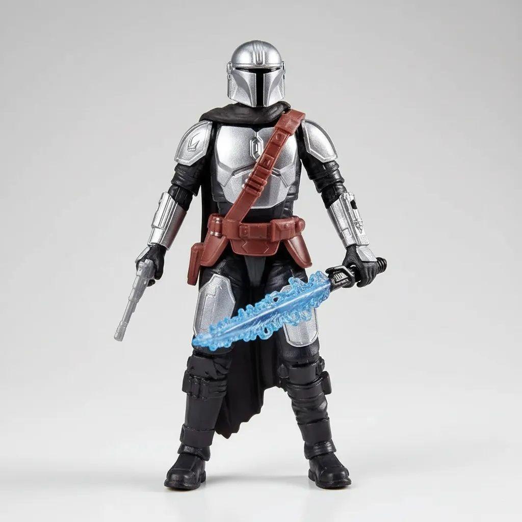 Star Wars Epic World Action Power The Force The Mandalorian-5