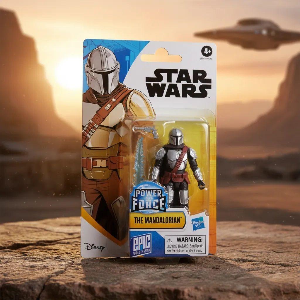 Star Wars Epic World Action Power The Force The Mandalorian-6