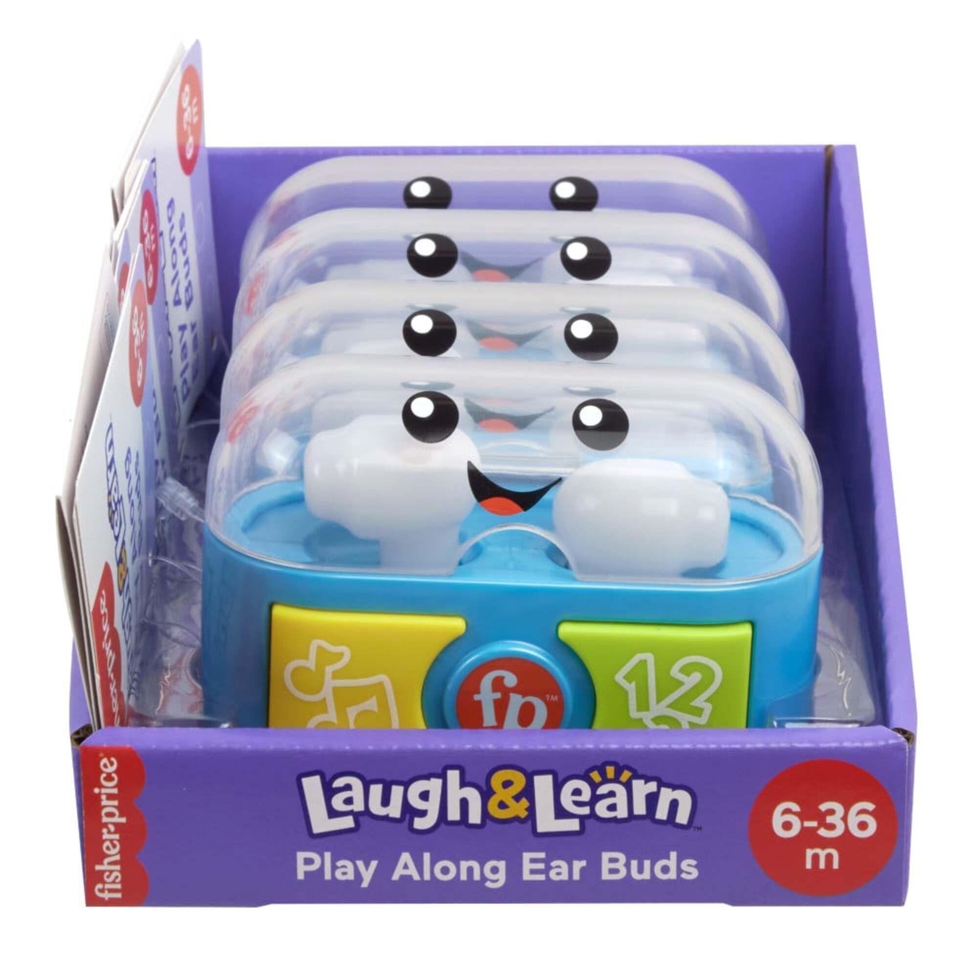 Fisher Price Juega y Aprende Audifonos Musicales Luz y Sonido Para Bebes-2