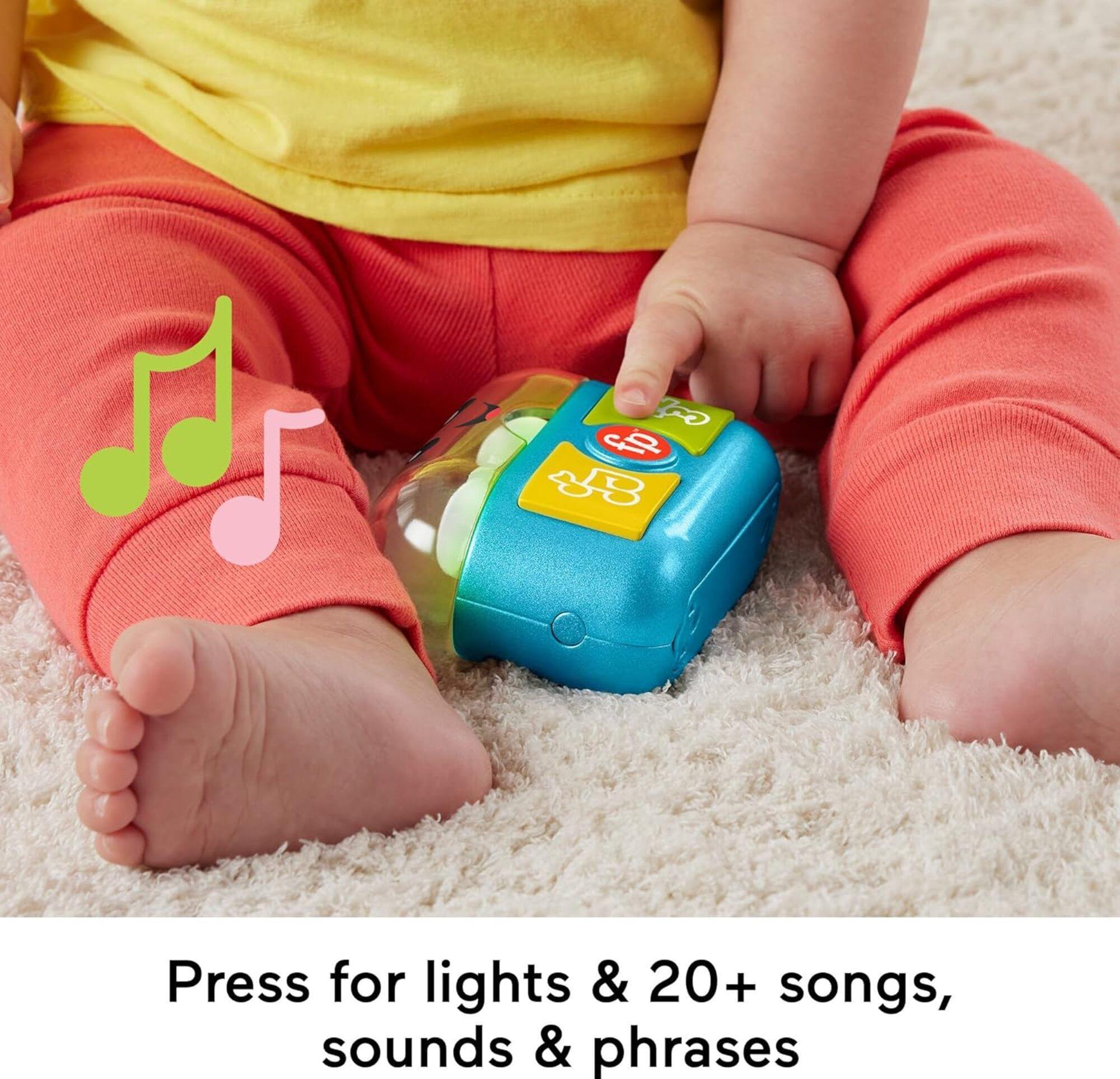 Fisher Price Juega y Aprende Audifonos Musicales Luz y Sonido Para Bebes-7