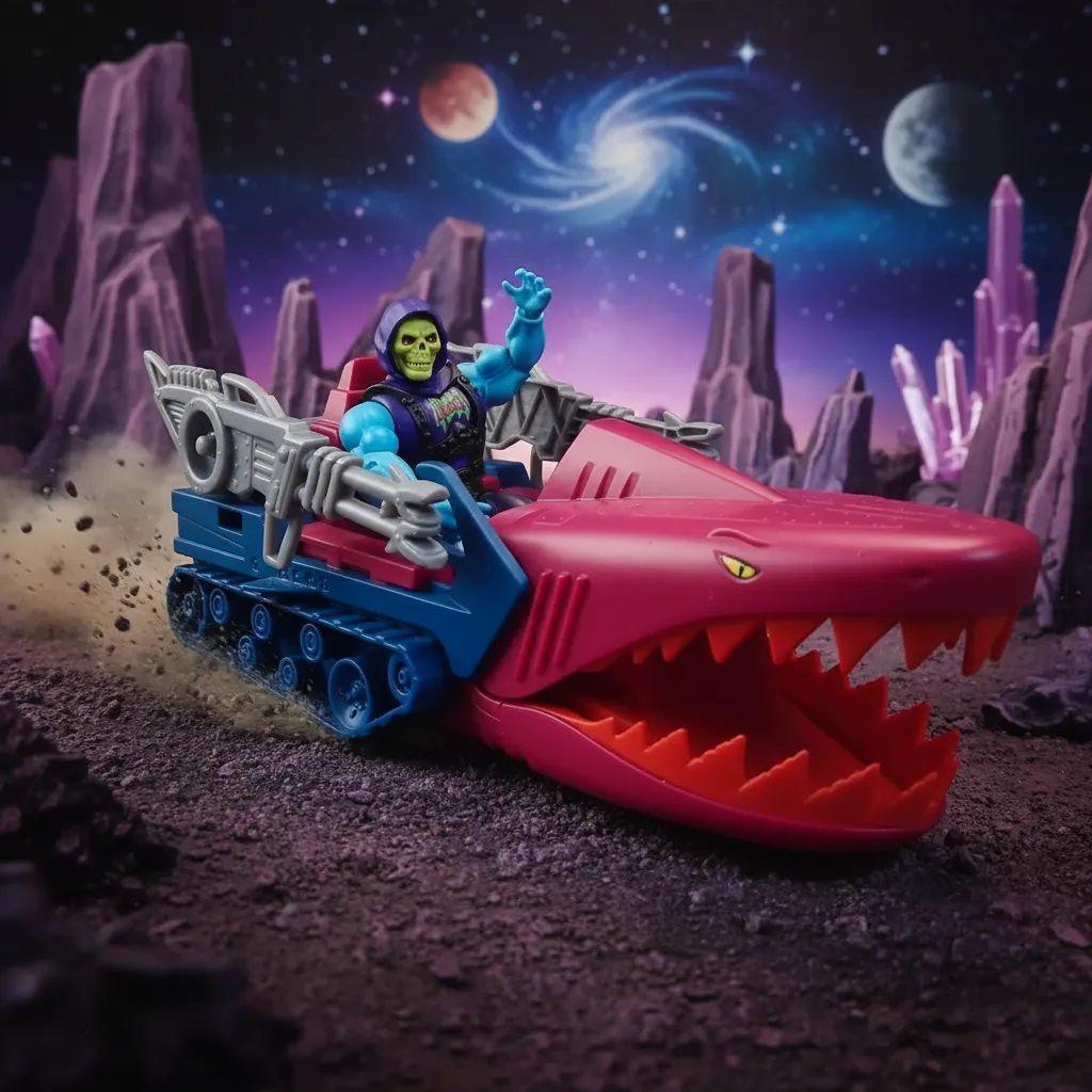 Origins He man Masters Of The Universe Land Shark Motu-4