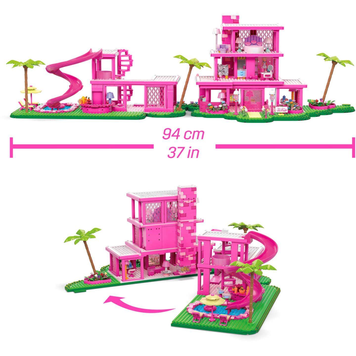 Mega Barbie Dream House Casa de Los Sueños Set de Construccion de la Pelicula-4