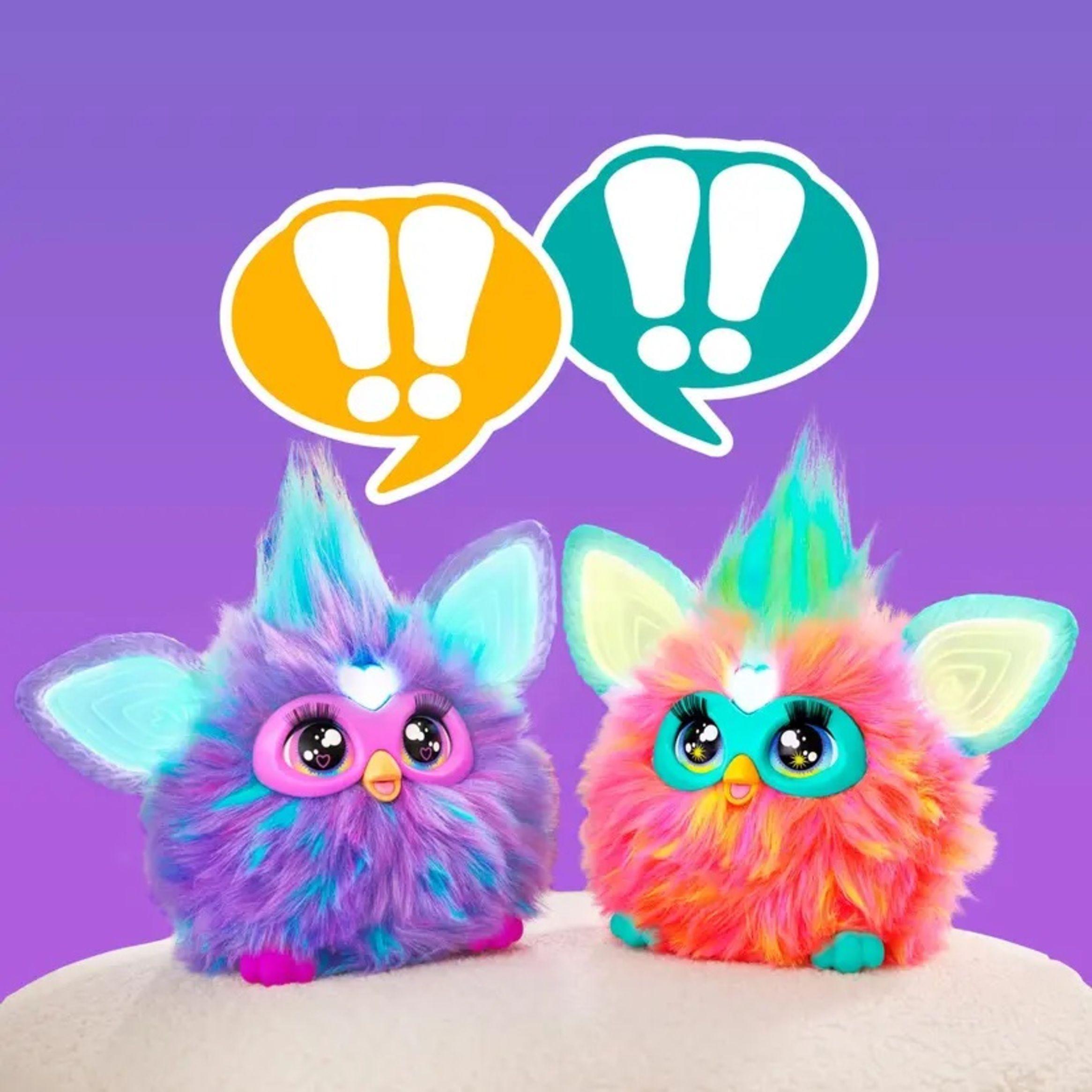 Peluche Furby Interactivo Color Coral Plush-2