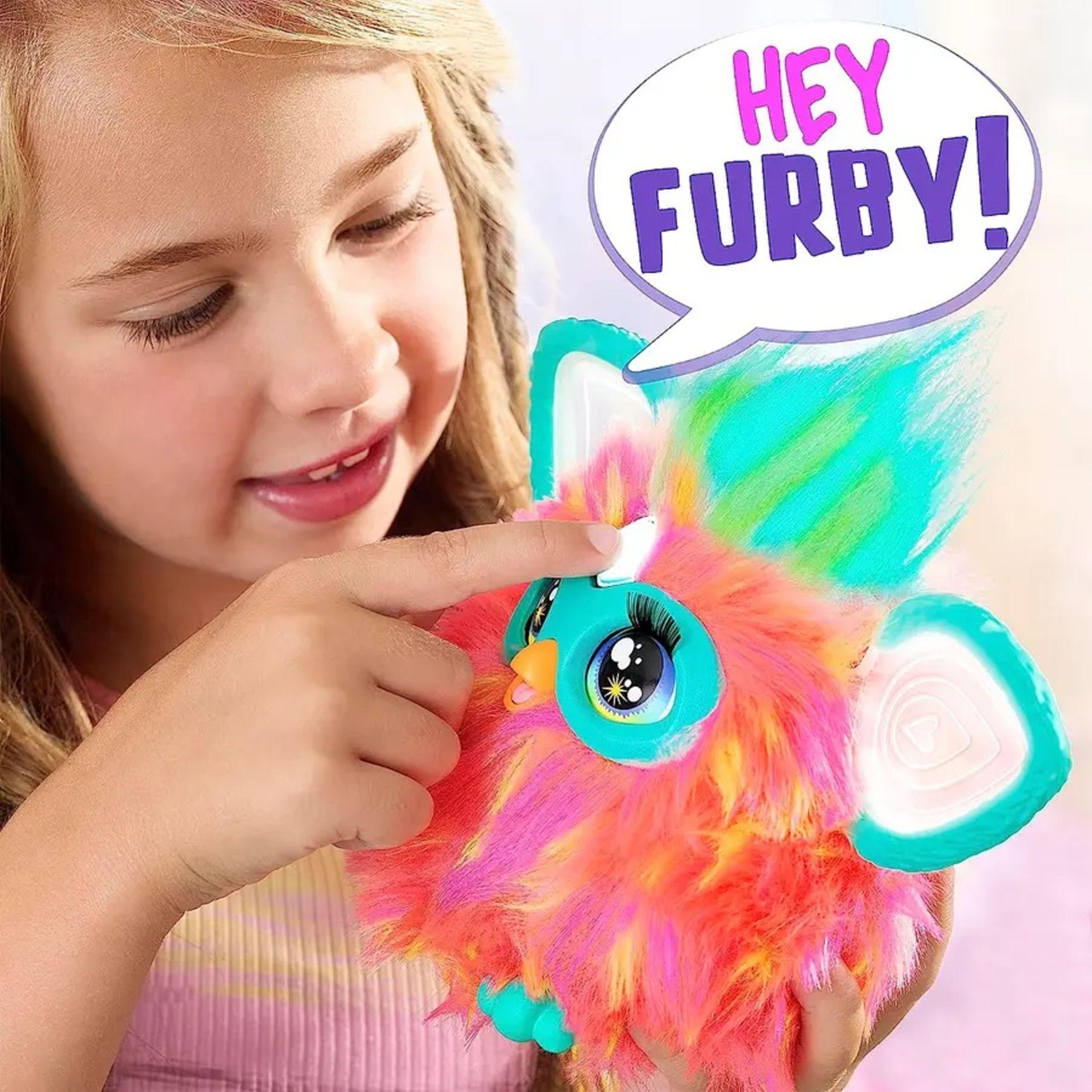 Peluche Furby Interactivo Color Coral Plush-4