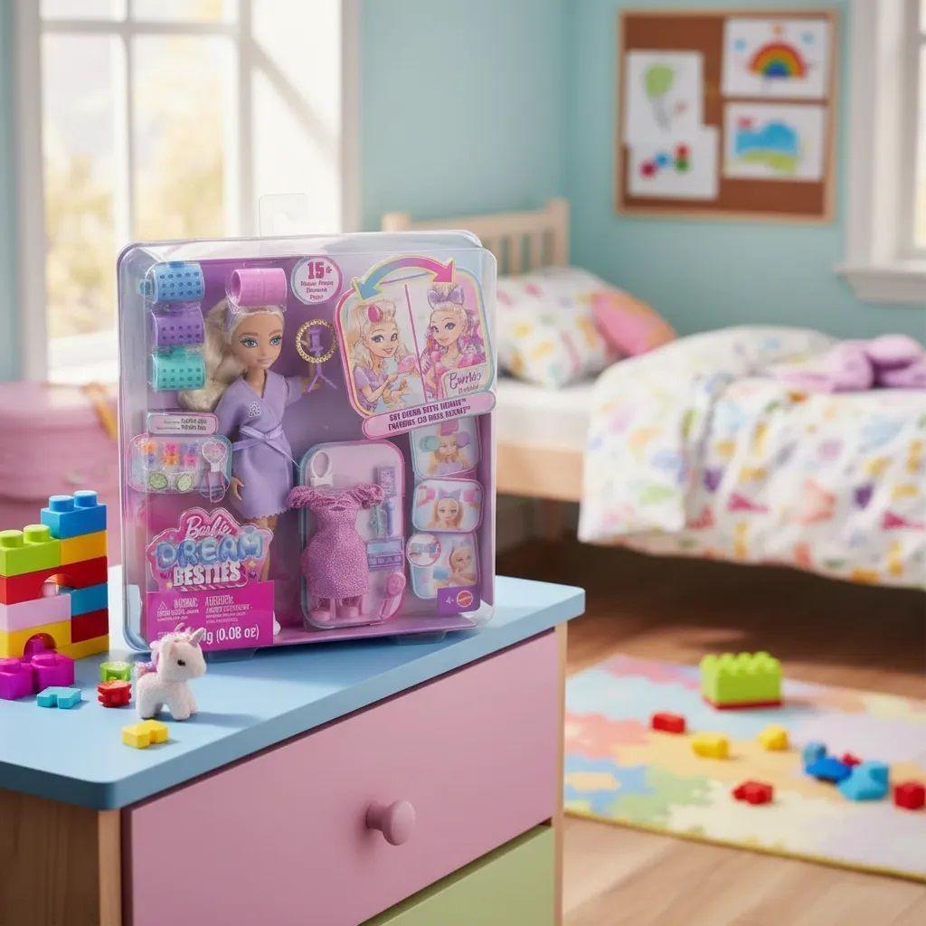 Mu eca De Moda Malib Dream Besties Barbie Get Ready With Me-4