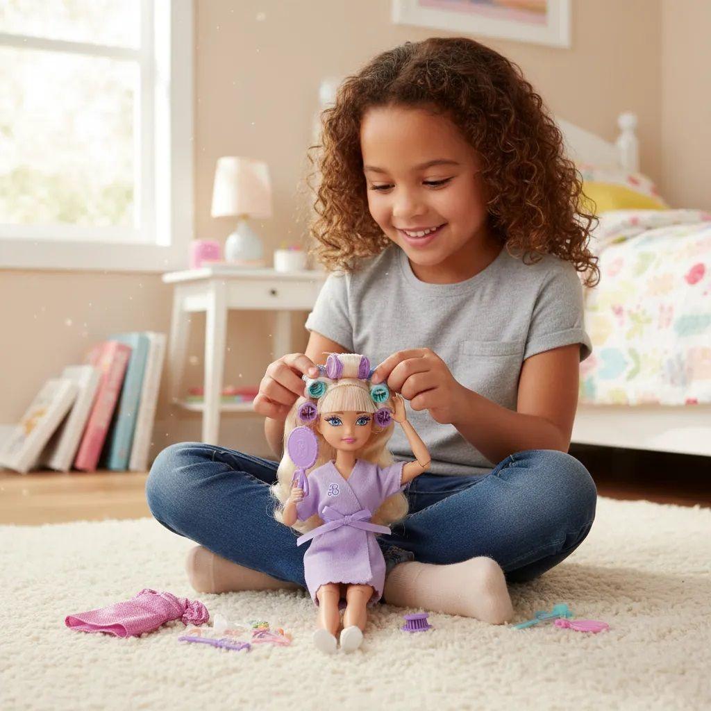 Mu eca De Moda Malib Dream Besties Barbie Get Ready With Me-5