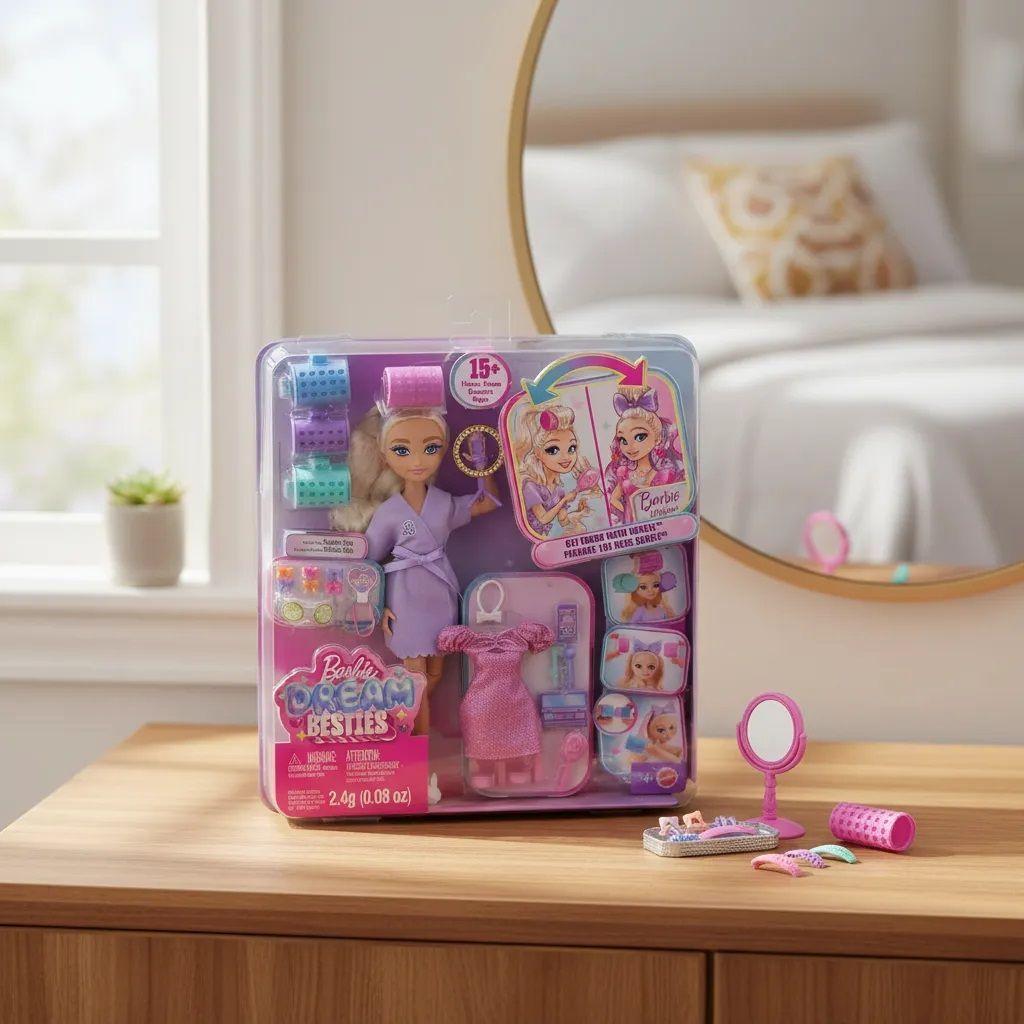 Mu eca De Moda Malib Dream Besties Barbie Get Ready With Me-6