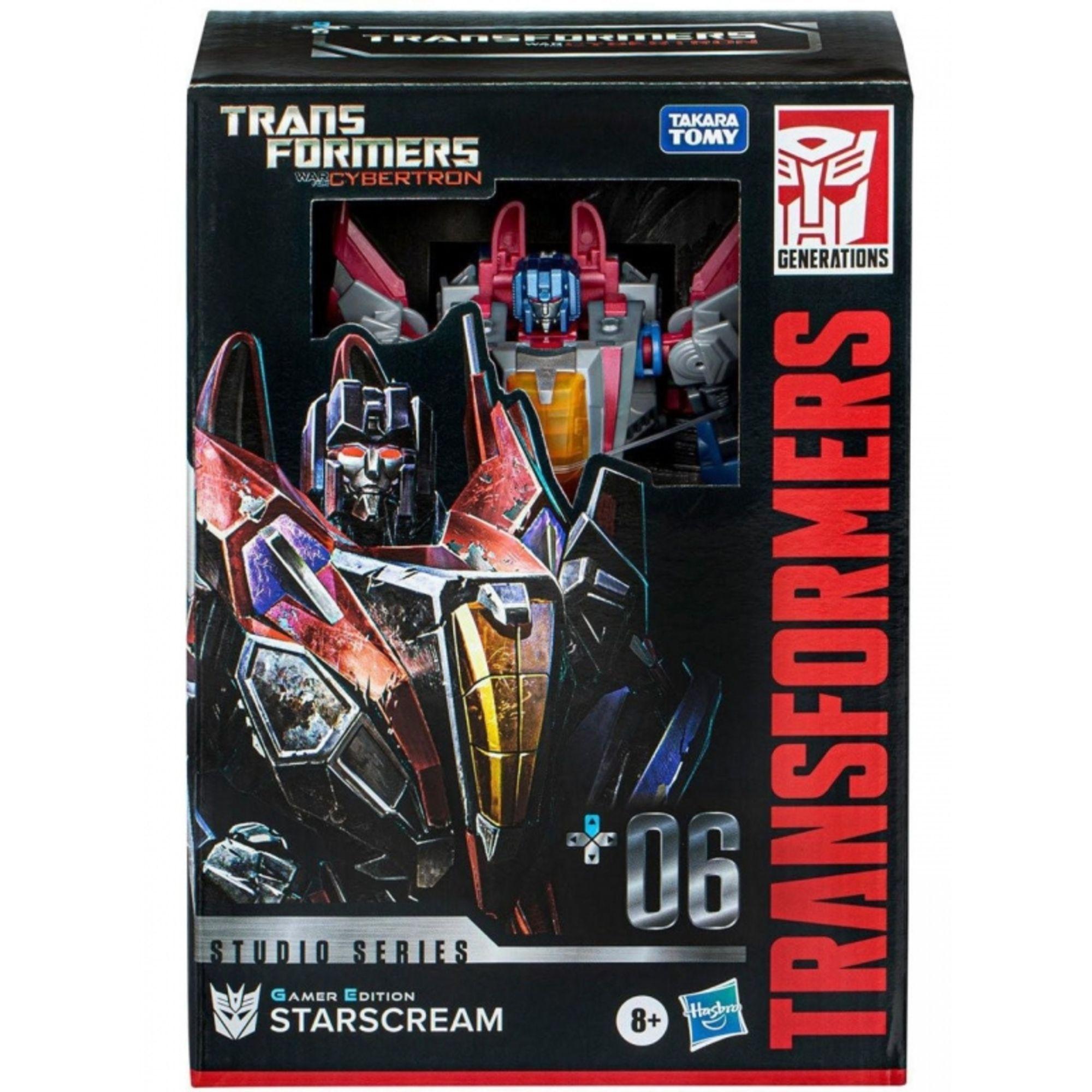 Transformers Studio Series Voyager Starscream Gamer Edition F8765-0