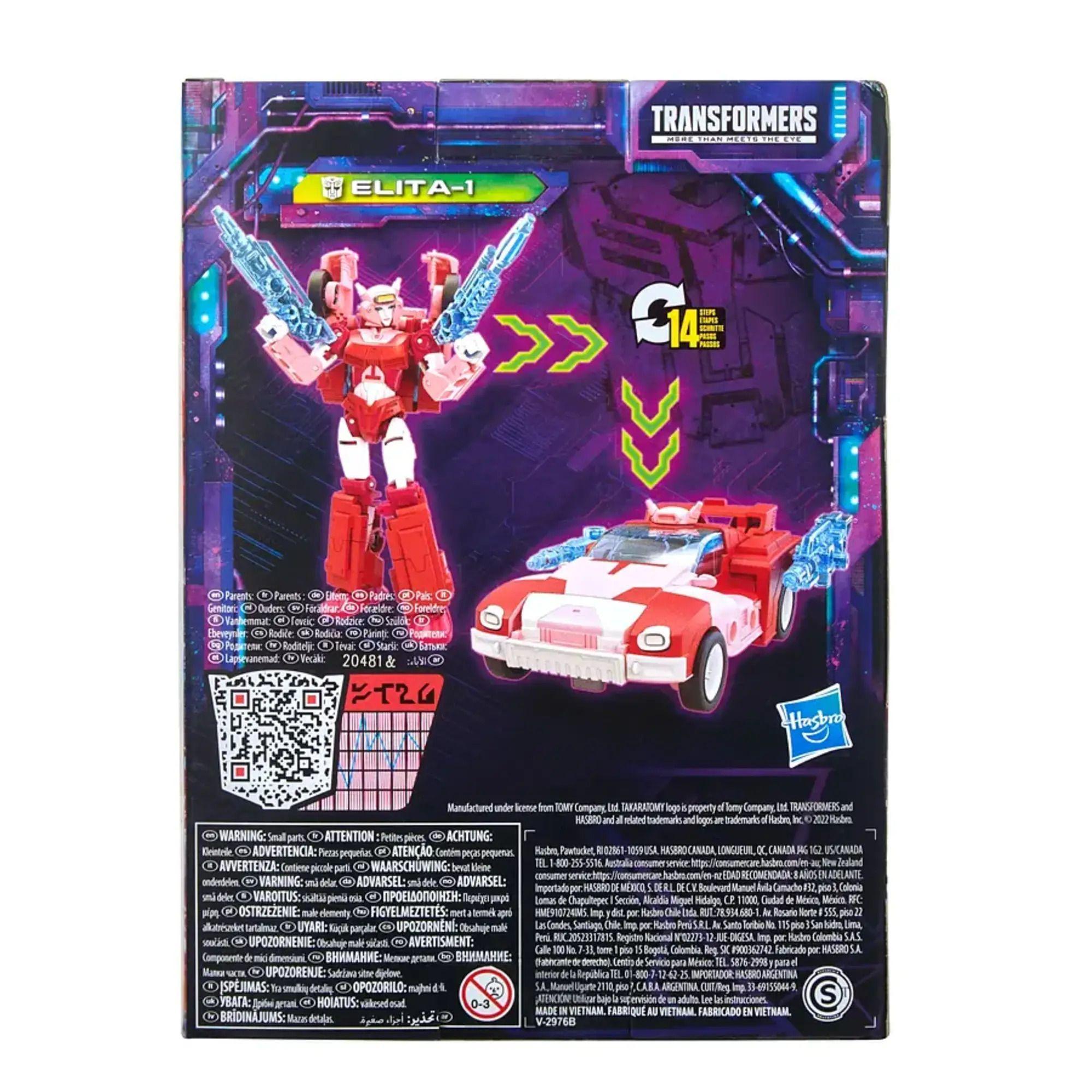 Figura Transformers Legacy Deluxe Elita 1 F3033 Deluxe Class-3