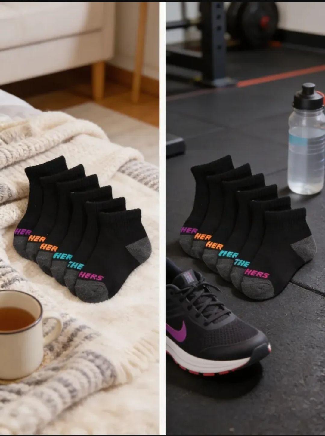 Skechers Calcetines Calcetas 3 Pack Qtr Crew Quarter Mujer-1