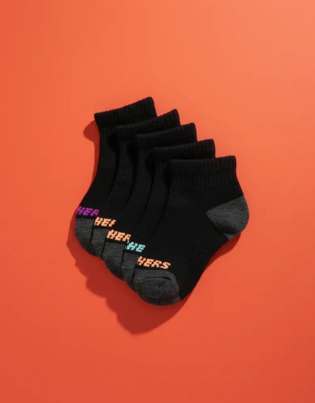 Skechers Calcetines Calcetas 3 Pack Qtr Crew Quarter Mujer-3