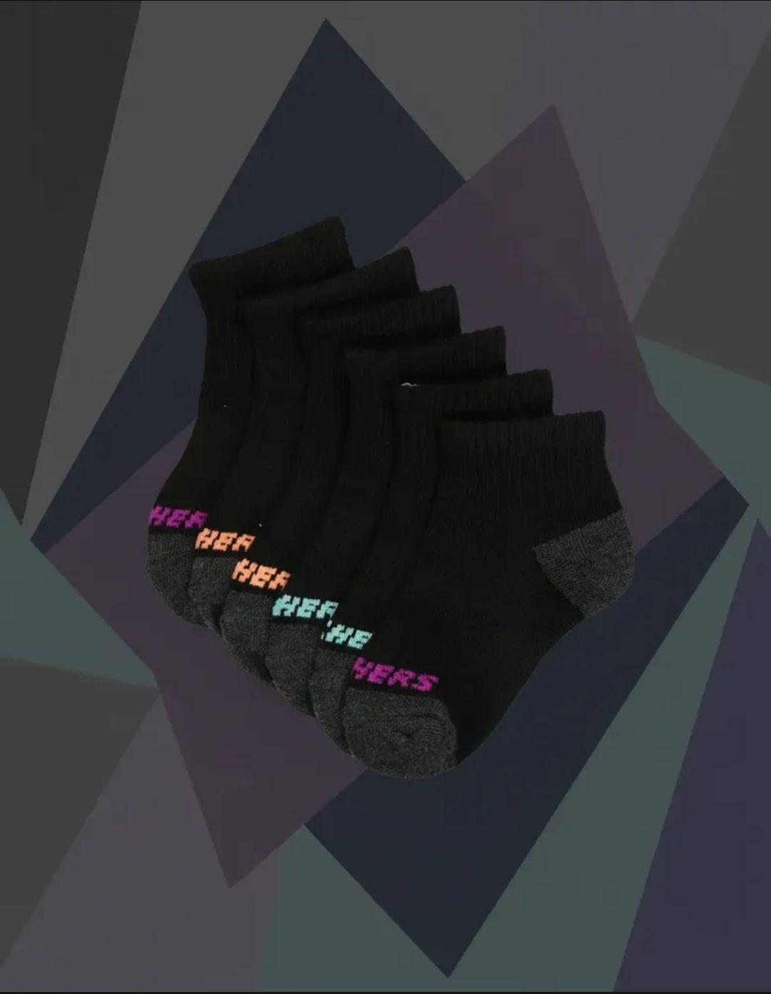 Skechers Calcetines Calcetas 3 Pack Qtr Crew Quarter Mujer-5