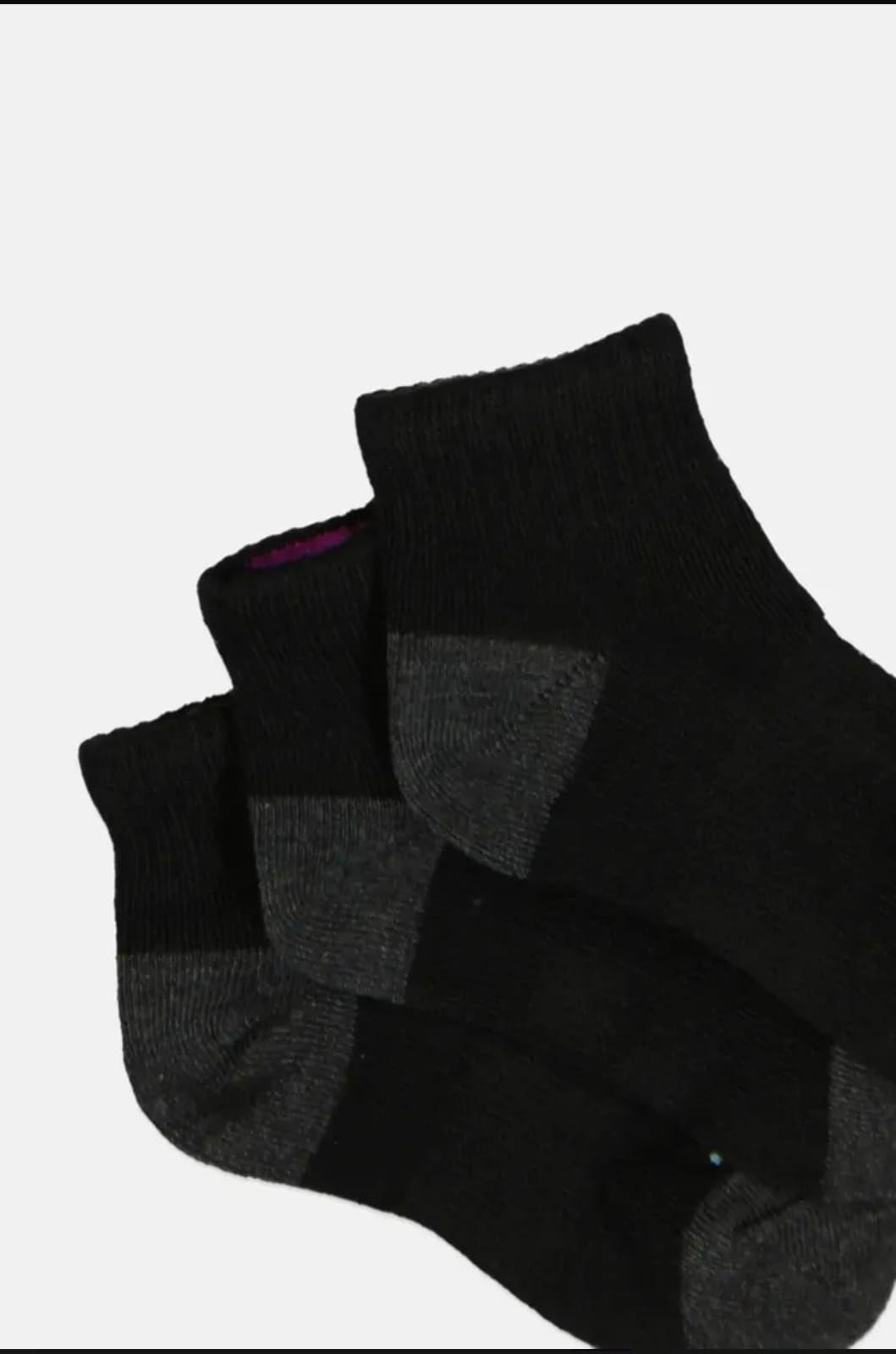 Skechers Calcetines Calcetas 3 Pack Qtr Crew Quarter Mujer-7