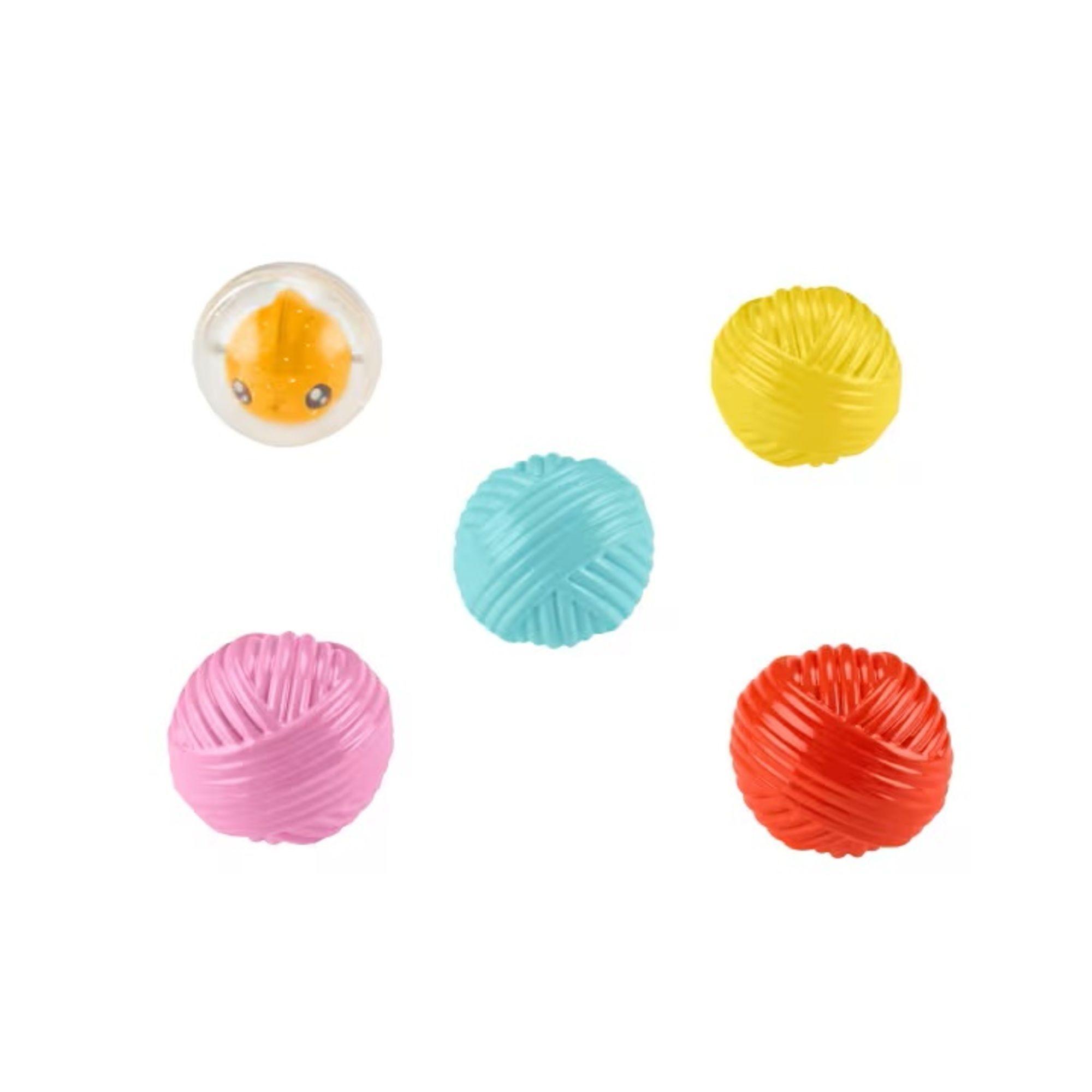 Fisher Price Juguete para Bebés Gatito Pelotitas Rodantes-5