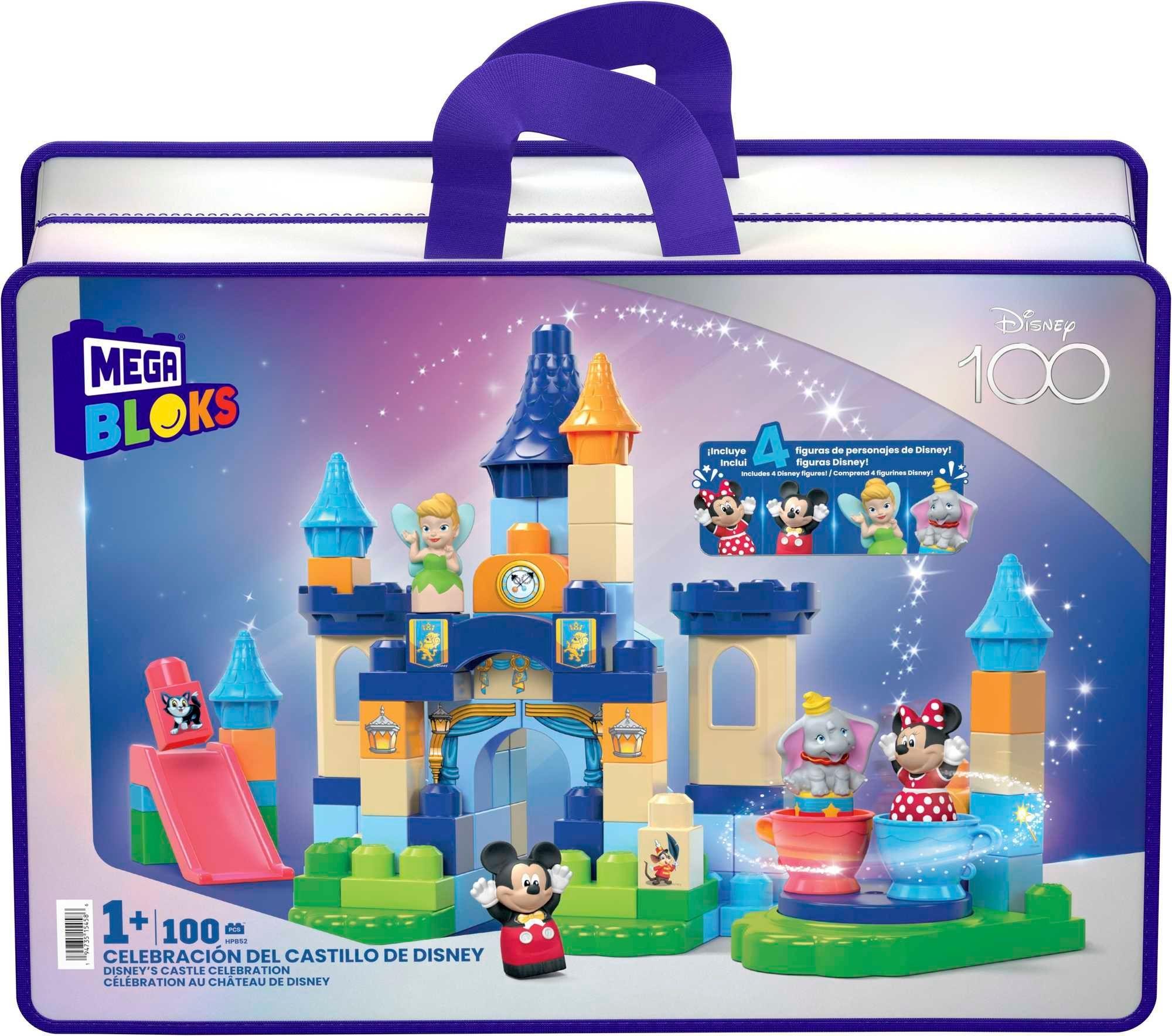 Mega Bloks Castillo Mágico De Disney Set Construcción Hpb52-0