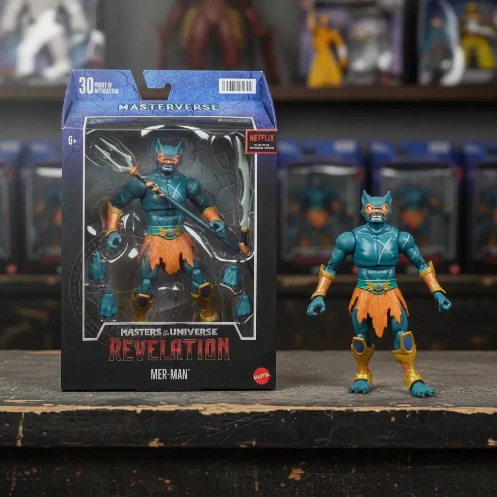 Mer Man Masters Of T Universe Masterverse He Man Revelation-9