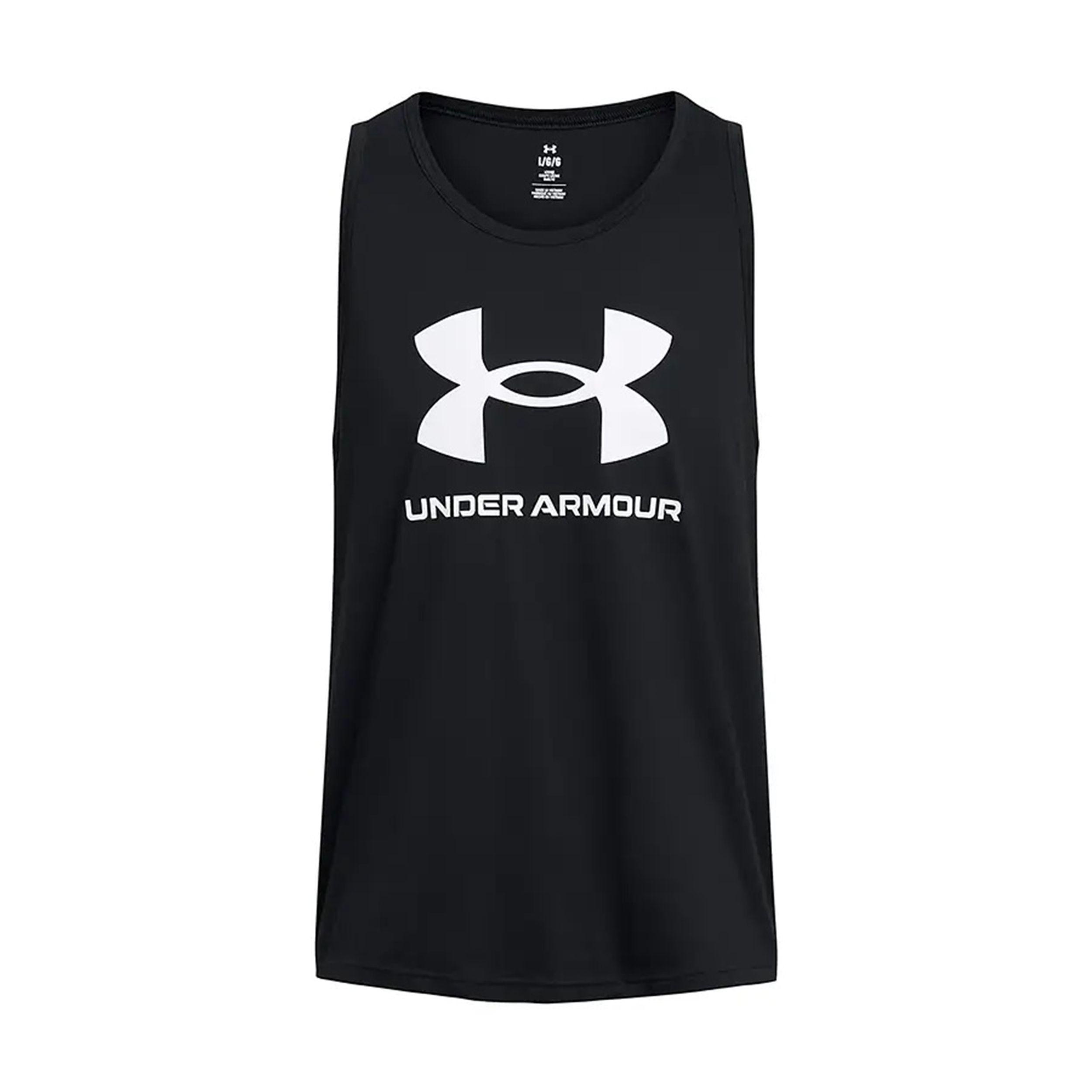 Camiseta Under Armour Sportstyle Logo Tank Polera Sin Mangas Heat Gear-0