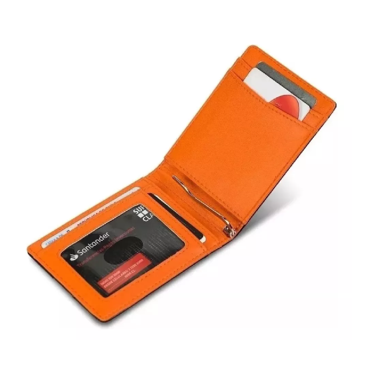 Billetera De Cuero Con Rfid Para Hombre Minimalista Carteras-1