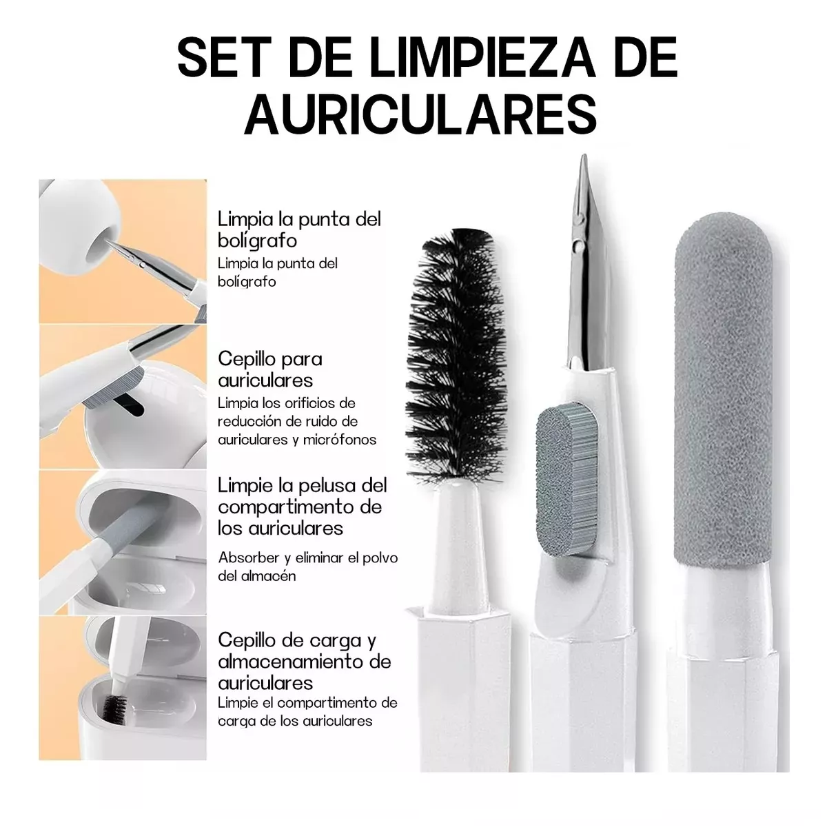 Kit Limpieza Electrónica 20 en1 Para Macbook iPad iPhone-5