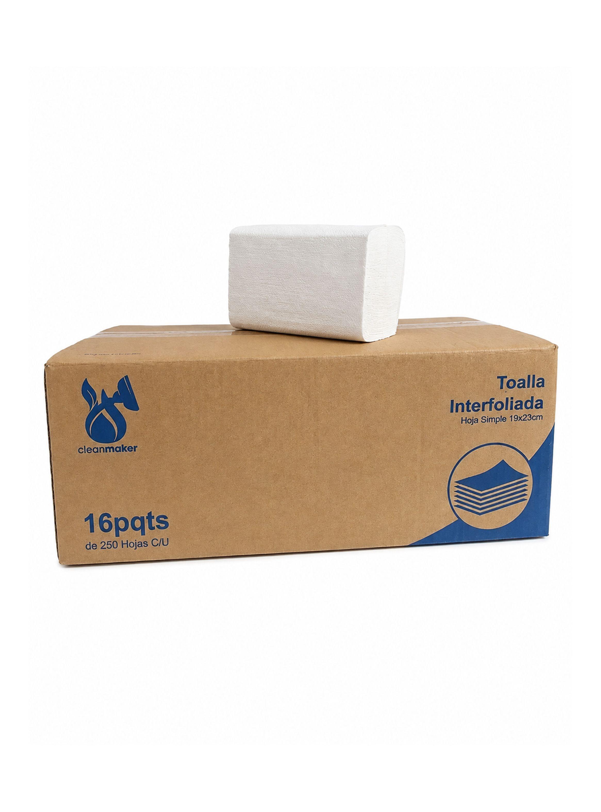 Toalla Interfoliada H s 19x23cm 16 Pqte X 250 Hojas C u-0