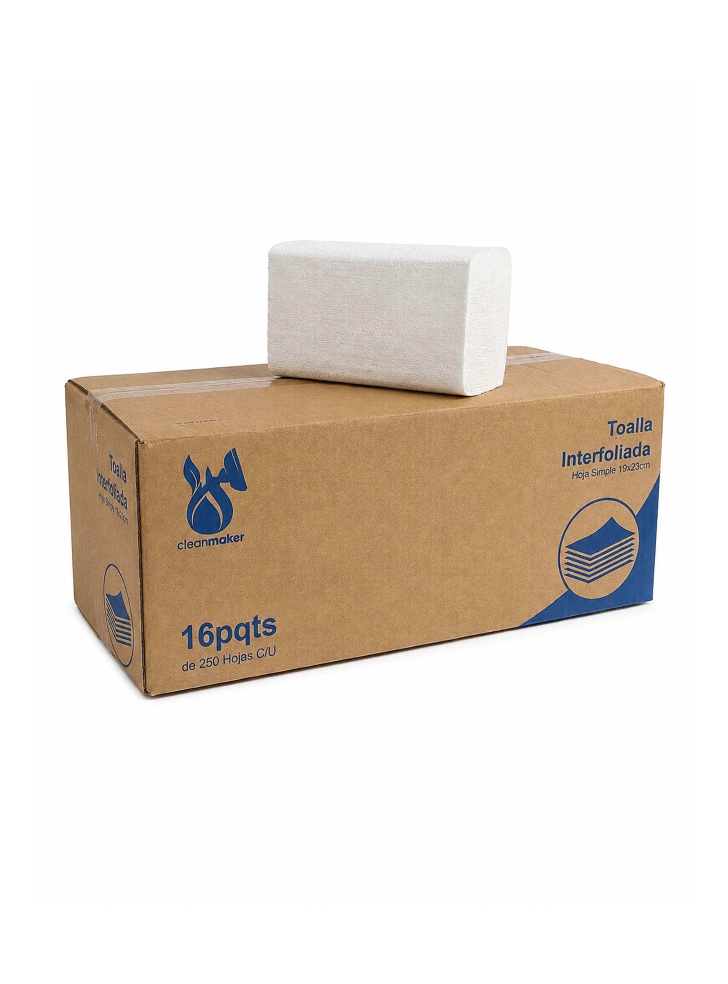 Toalla Interfoliada H s 19x23cm 16 Pqte X 250 Hojas C u-1