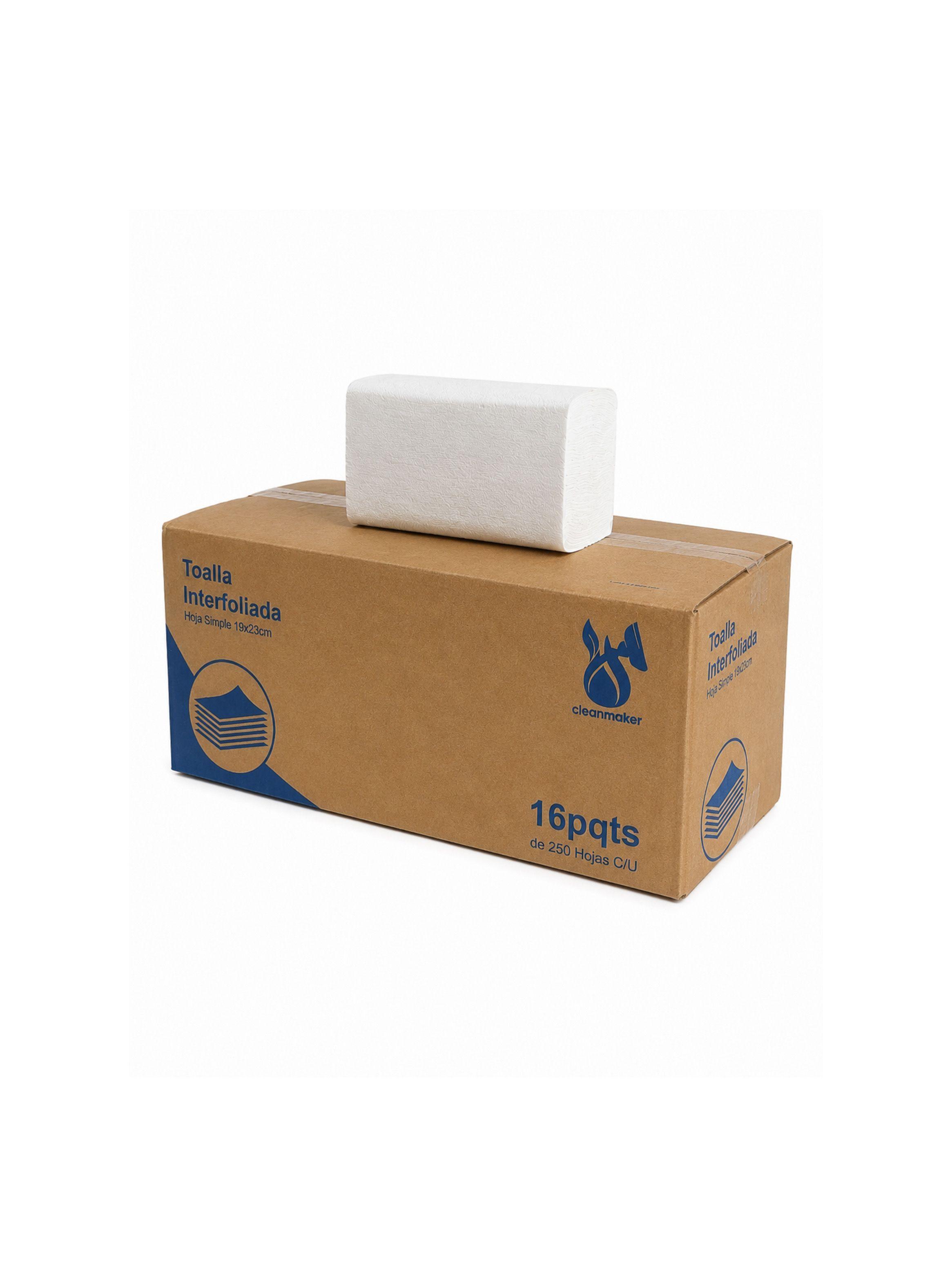 Toalla Interfoliada H s 19x23cm 16 Pqte X 250 Hojas C u-2
