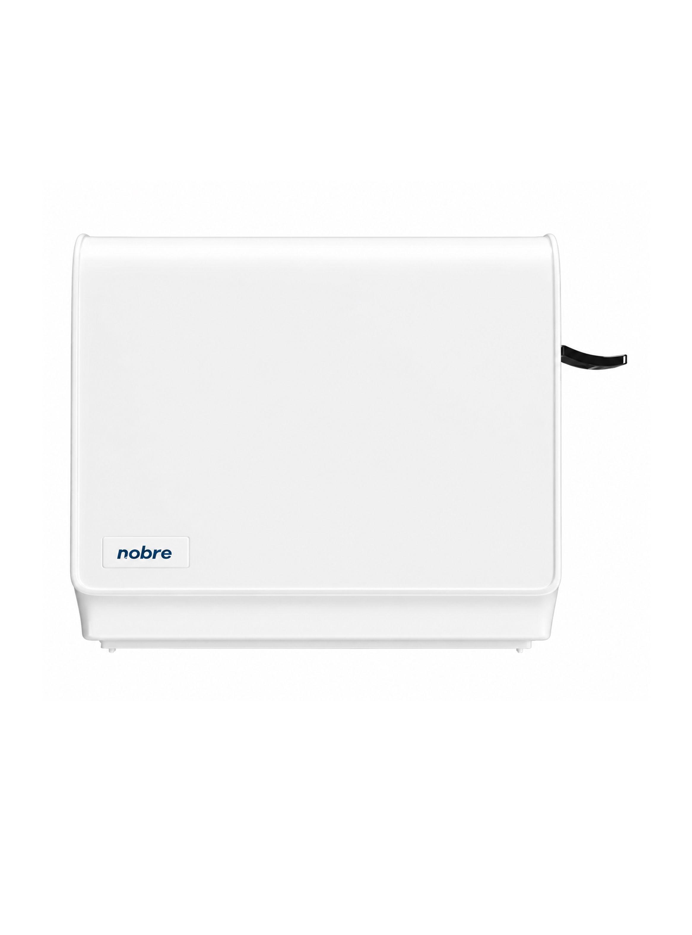 Dispensador De Papel Toalla Con Palanca Blanco 200mts-0