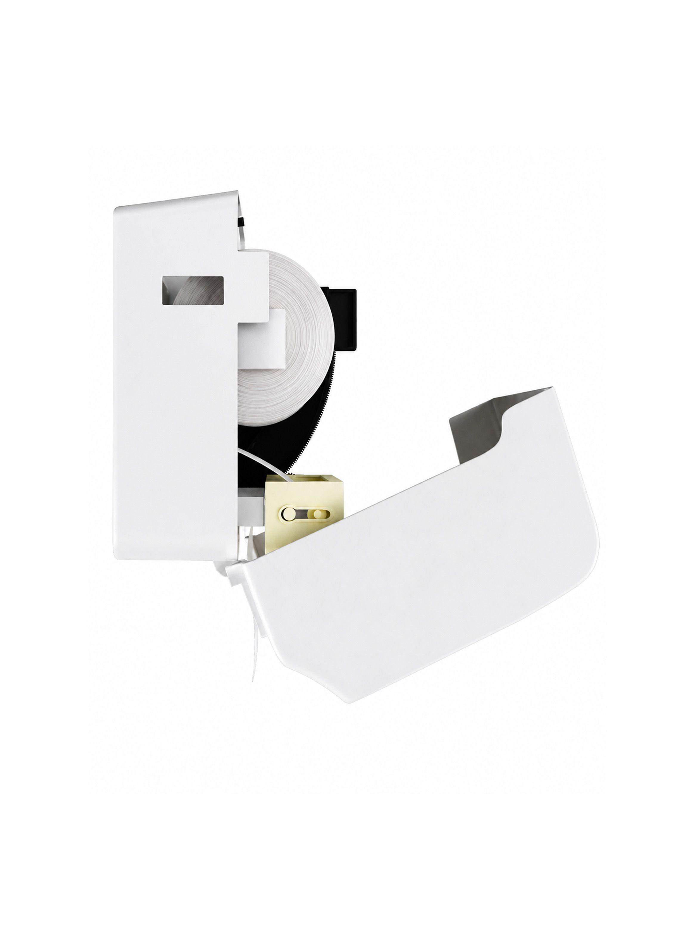 Dispensador De Papel Toalla Con Palanca Blanco 200mts-3