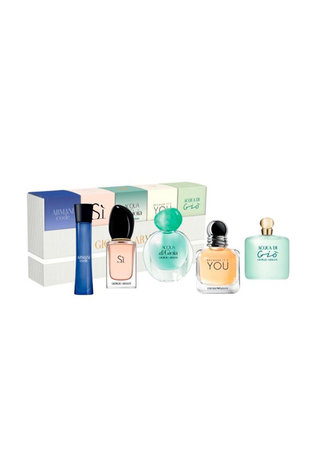 Giorgio Armani Set 5 Miniaturas 5 ml EDP Mujer-0