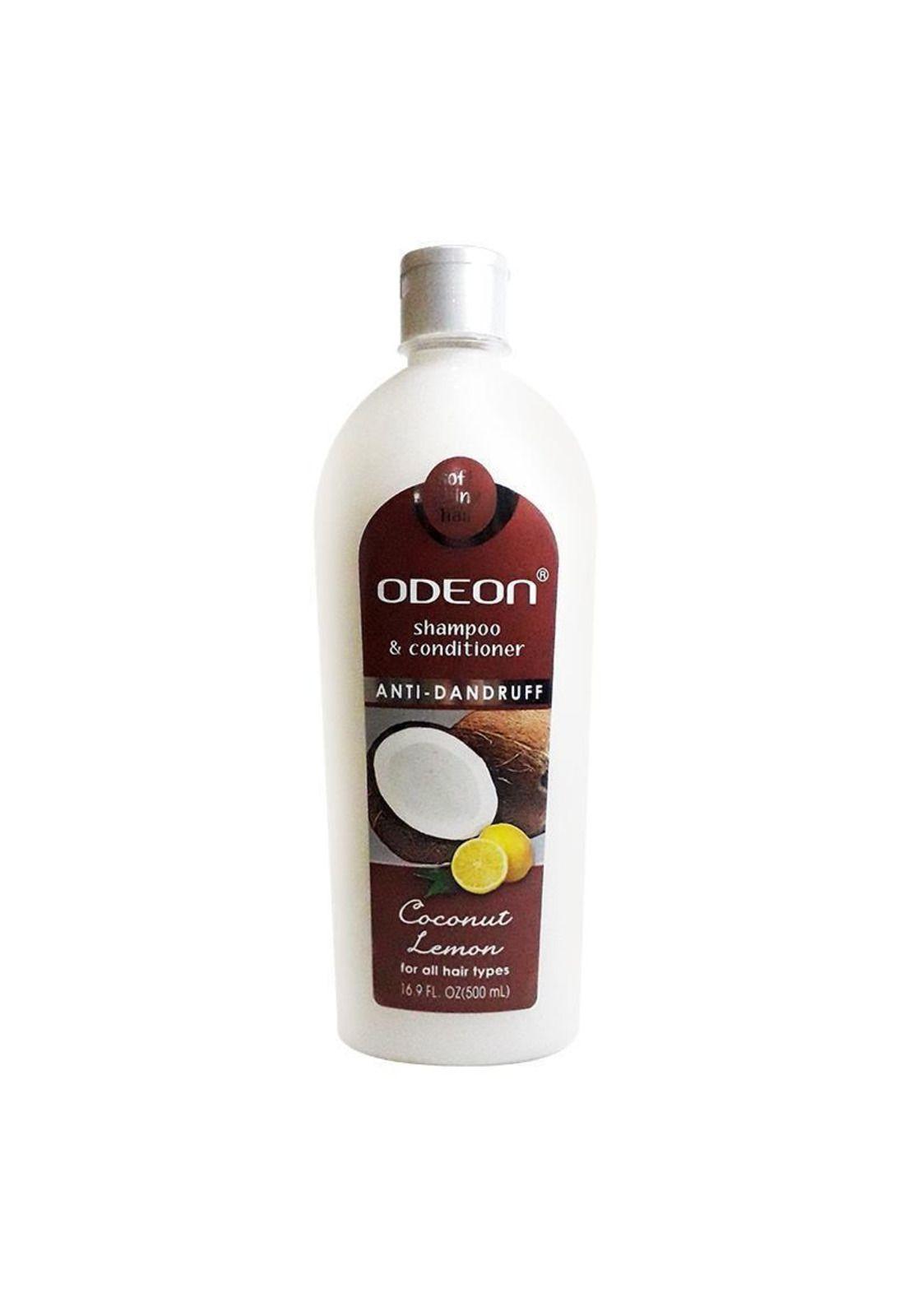 Shampoo y Acondicionador Odeon - Coco-Limón 500 ml-0