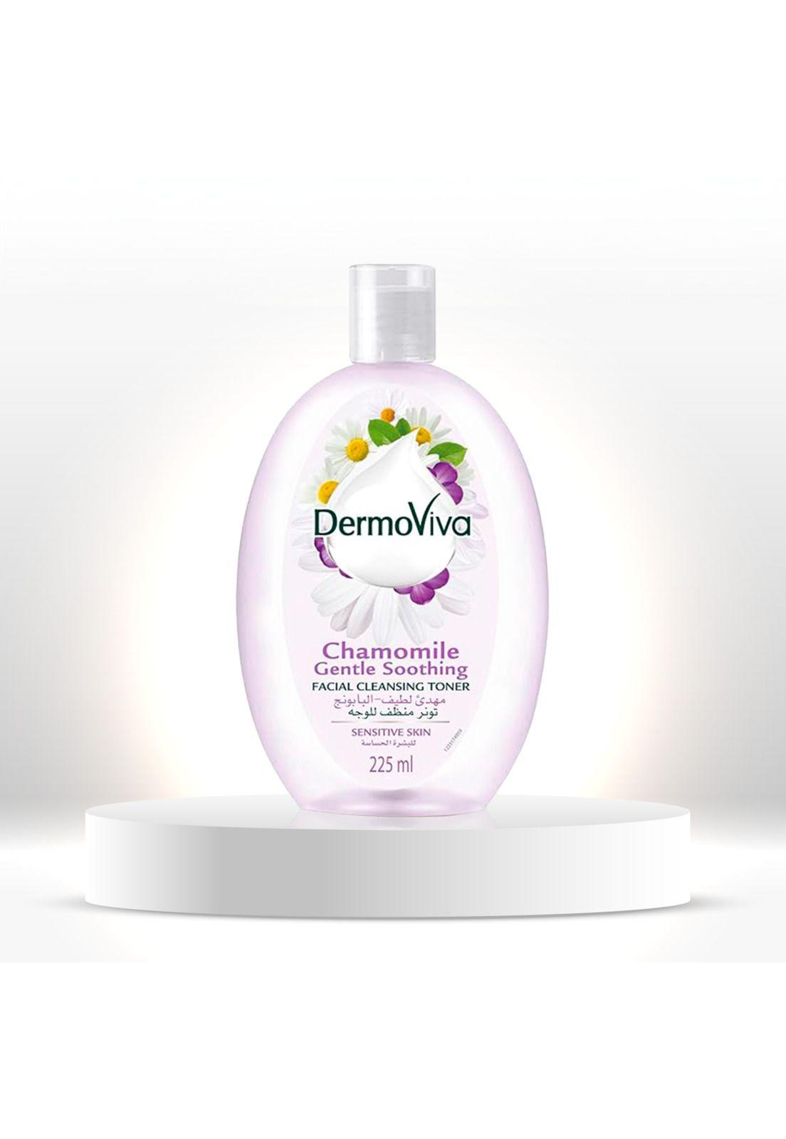 DermoViva Tónico Limpiador Facial Lavanda & Manzanilla 225 ml-2