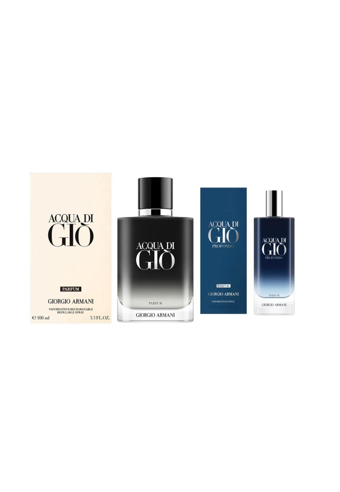 Giorgio Armani Set Acqua Di Gio Parfum 100ml + Gio Profondo EDP 15ml-0